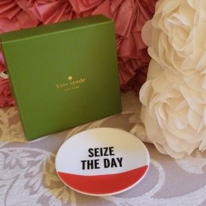 Kate Spade ring dish **seize the day**